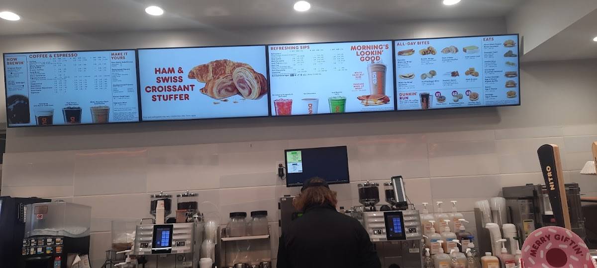 Dunkin' меню