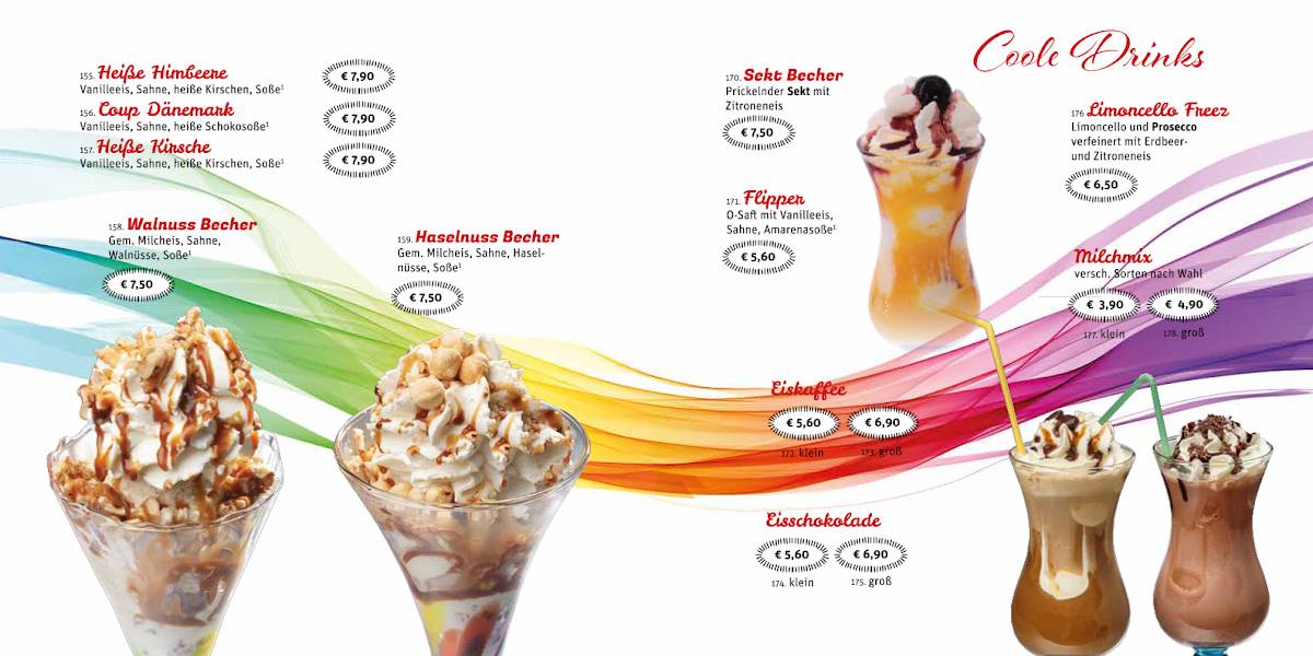 Eiscafé Italia меню