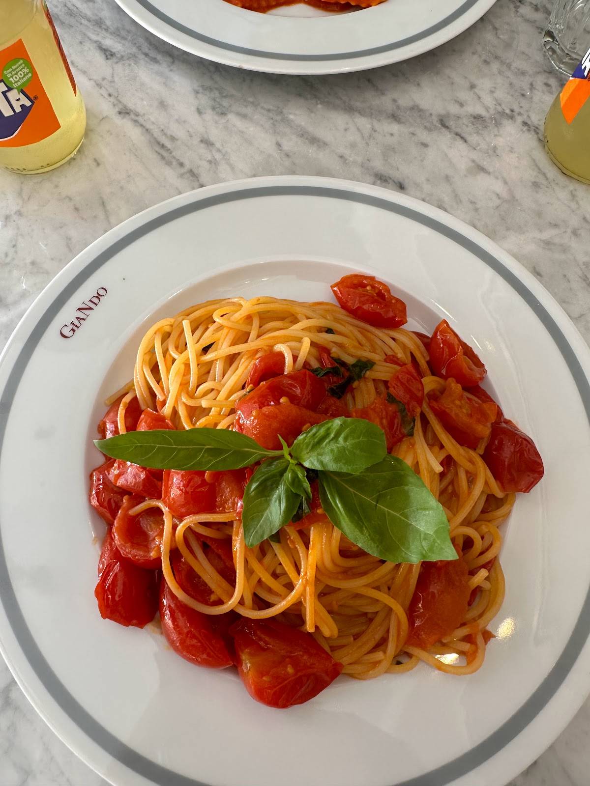 Giando Pizza e Cucina меню