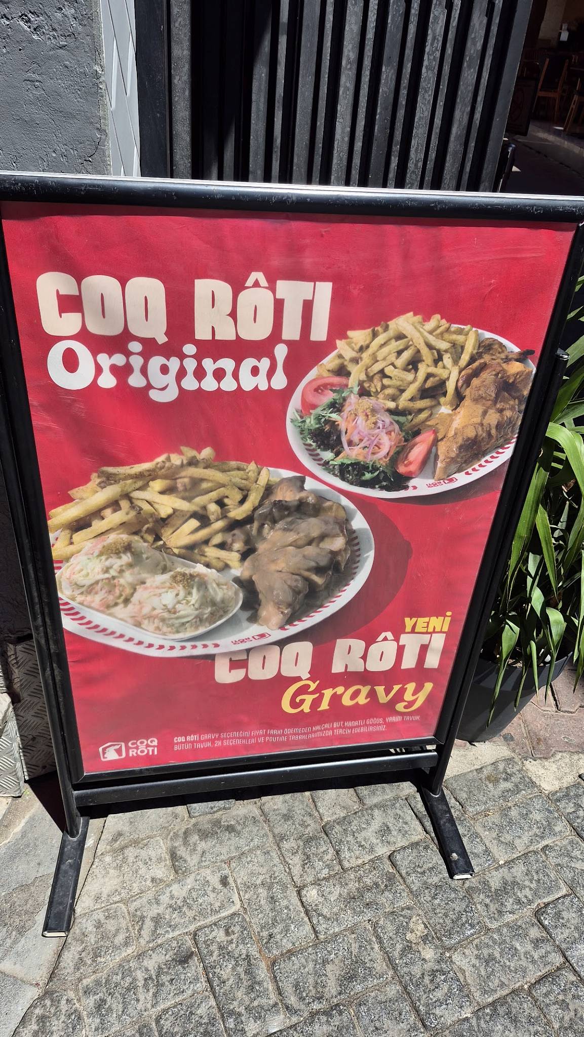 Coq Rôti меню