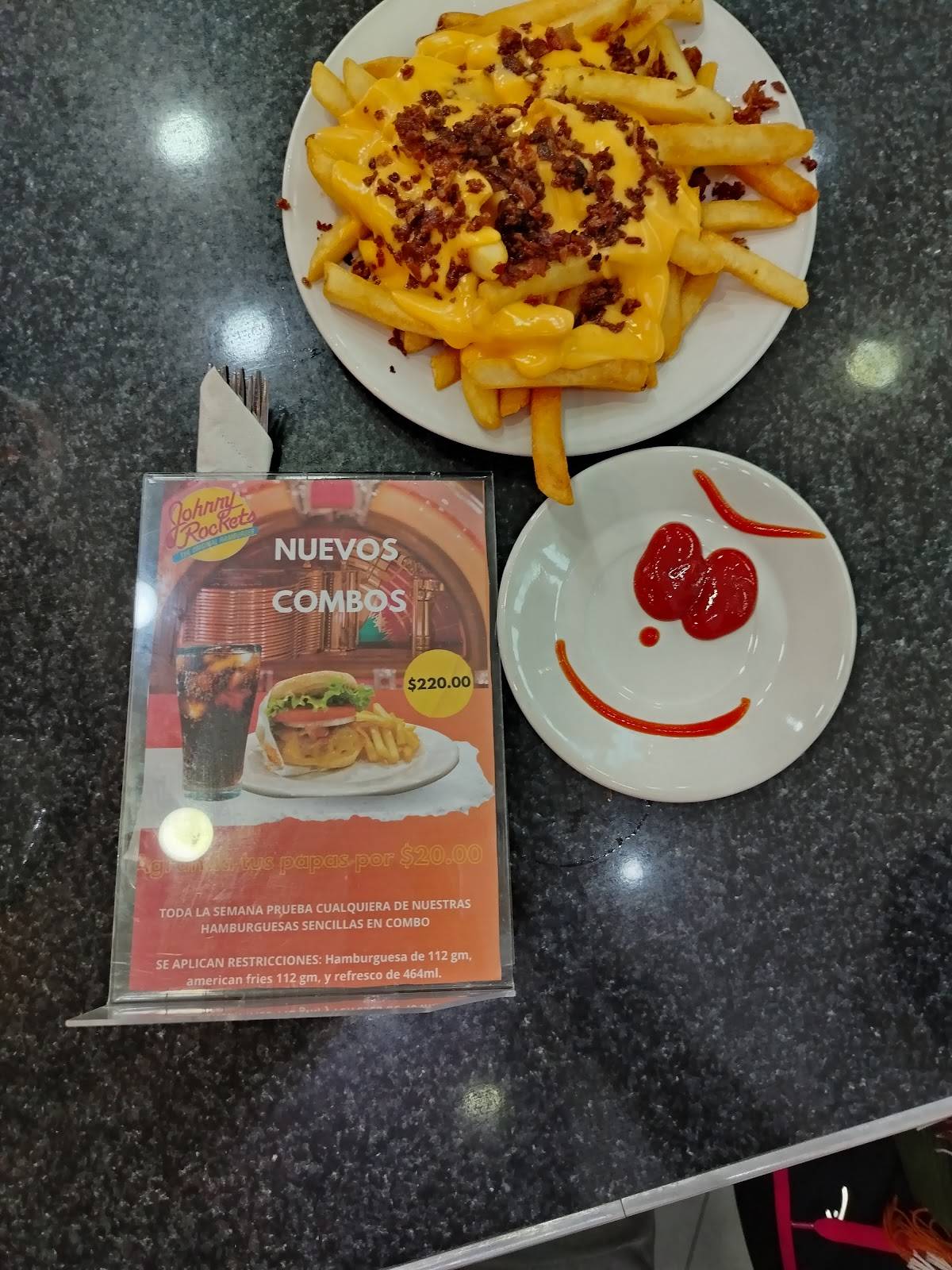 Johnny Rockets меню