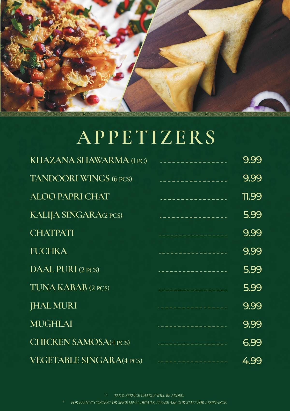 KHAZANA BY KHAZANA MITHAI меню