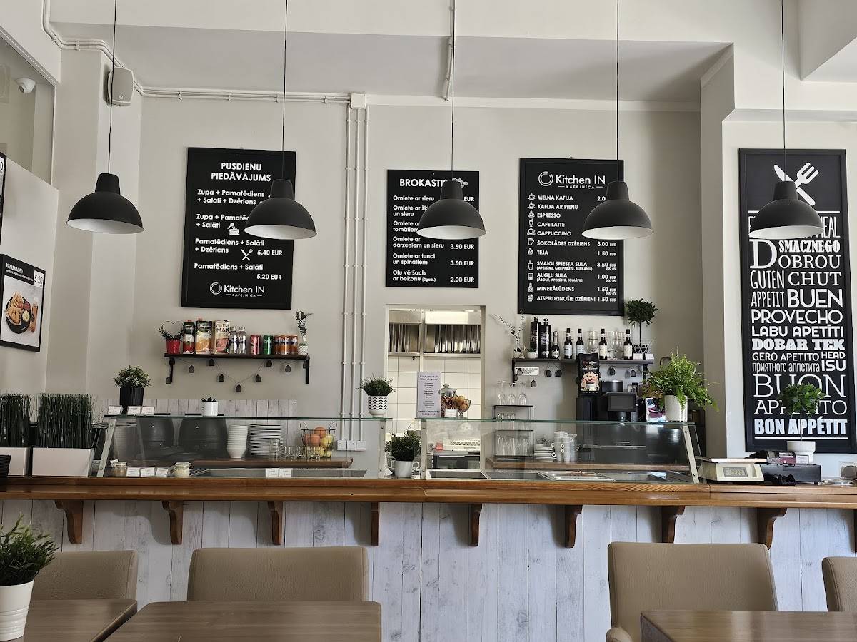 Cafeteria. Lv меню