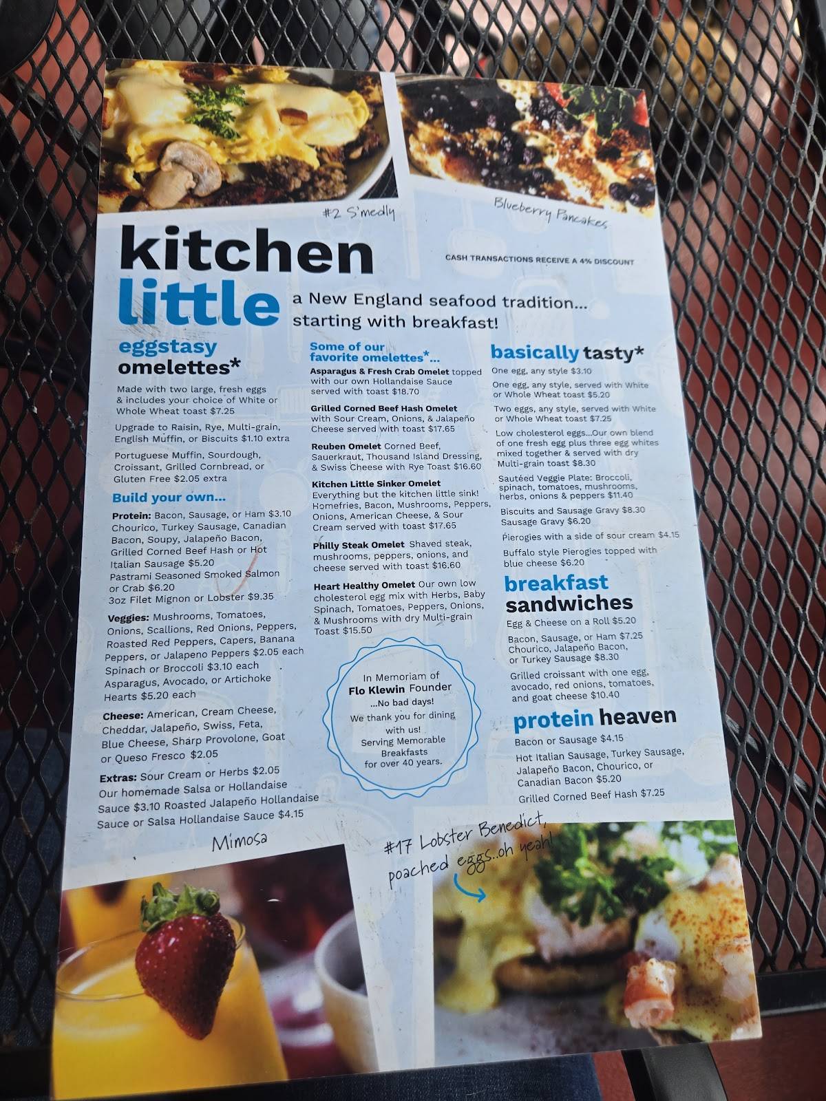 Kitchen Little меню