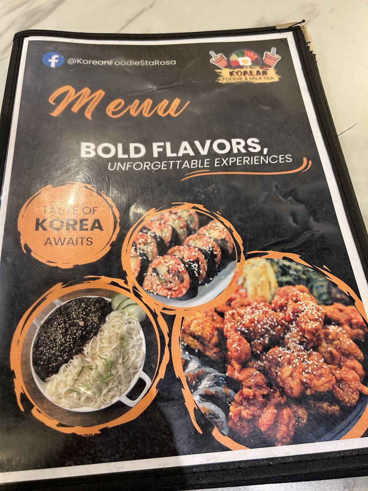 Korean Foodie Sta. Rosa меню