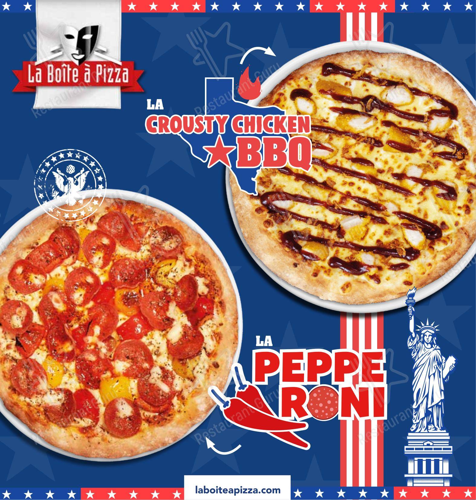 LA BOÎTE A PIZZA Rodez в Родезе - Меню напитков