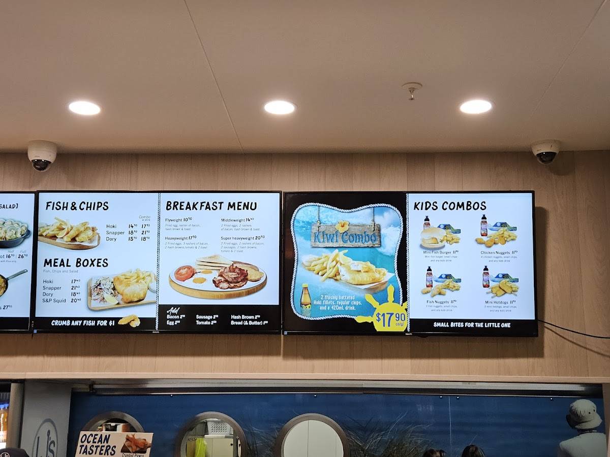 LJ's Rotorua меню