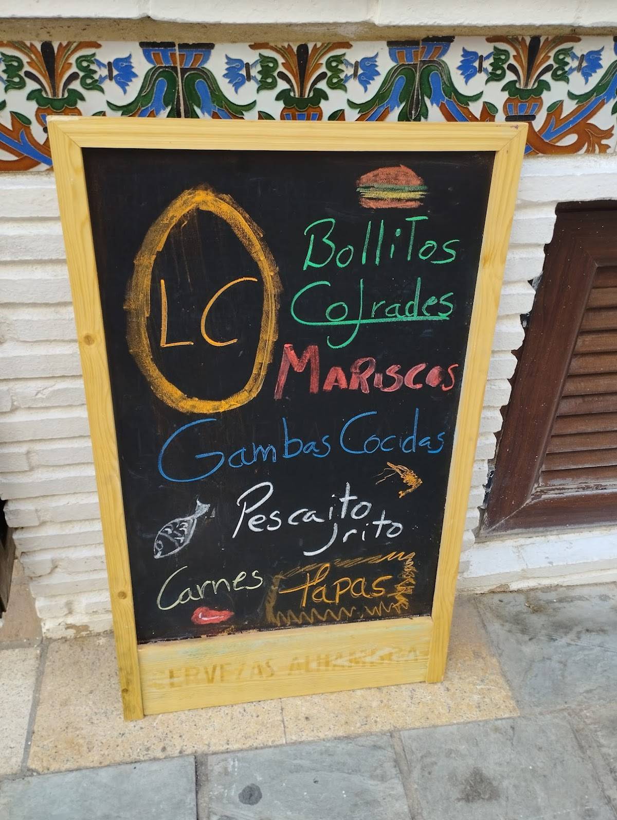 La Cofradía меню