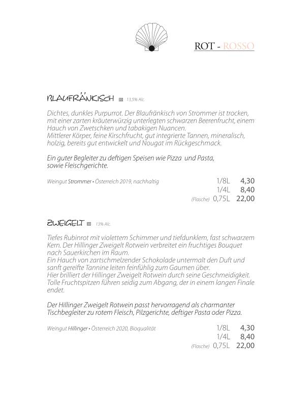 La Perla Ristorante Pizzeria меню