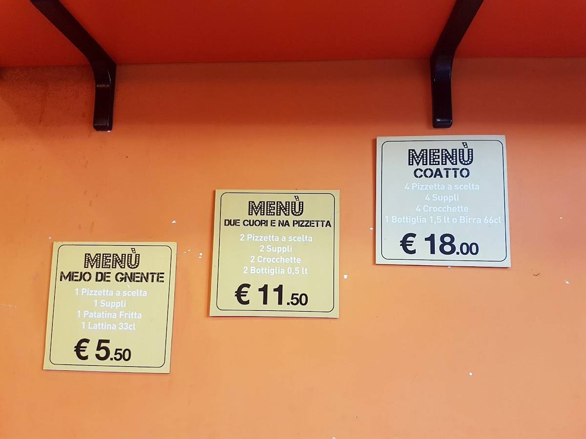 La Pizzetta Express Tor Sapienza меню