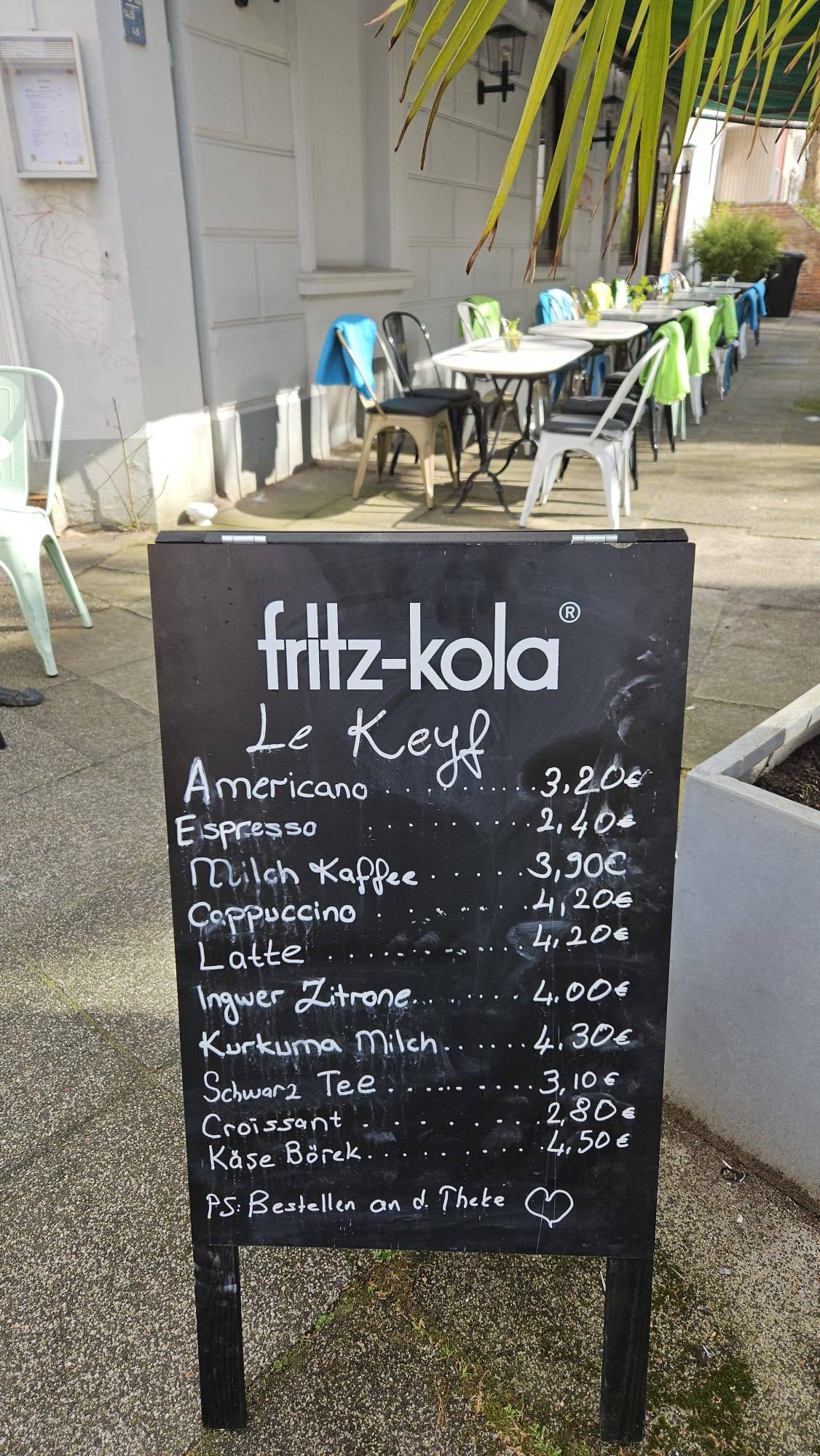 Le Keyf меню