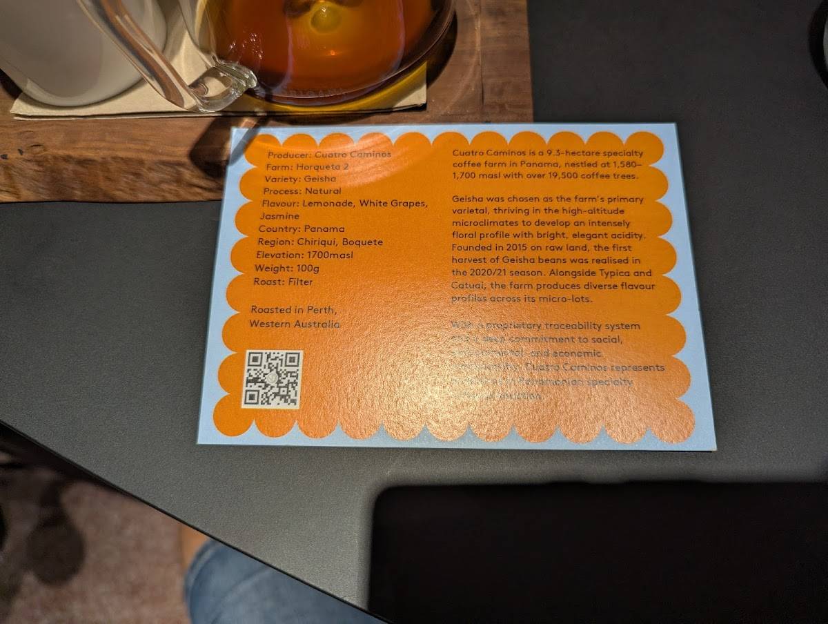 Leeway Coffee меню