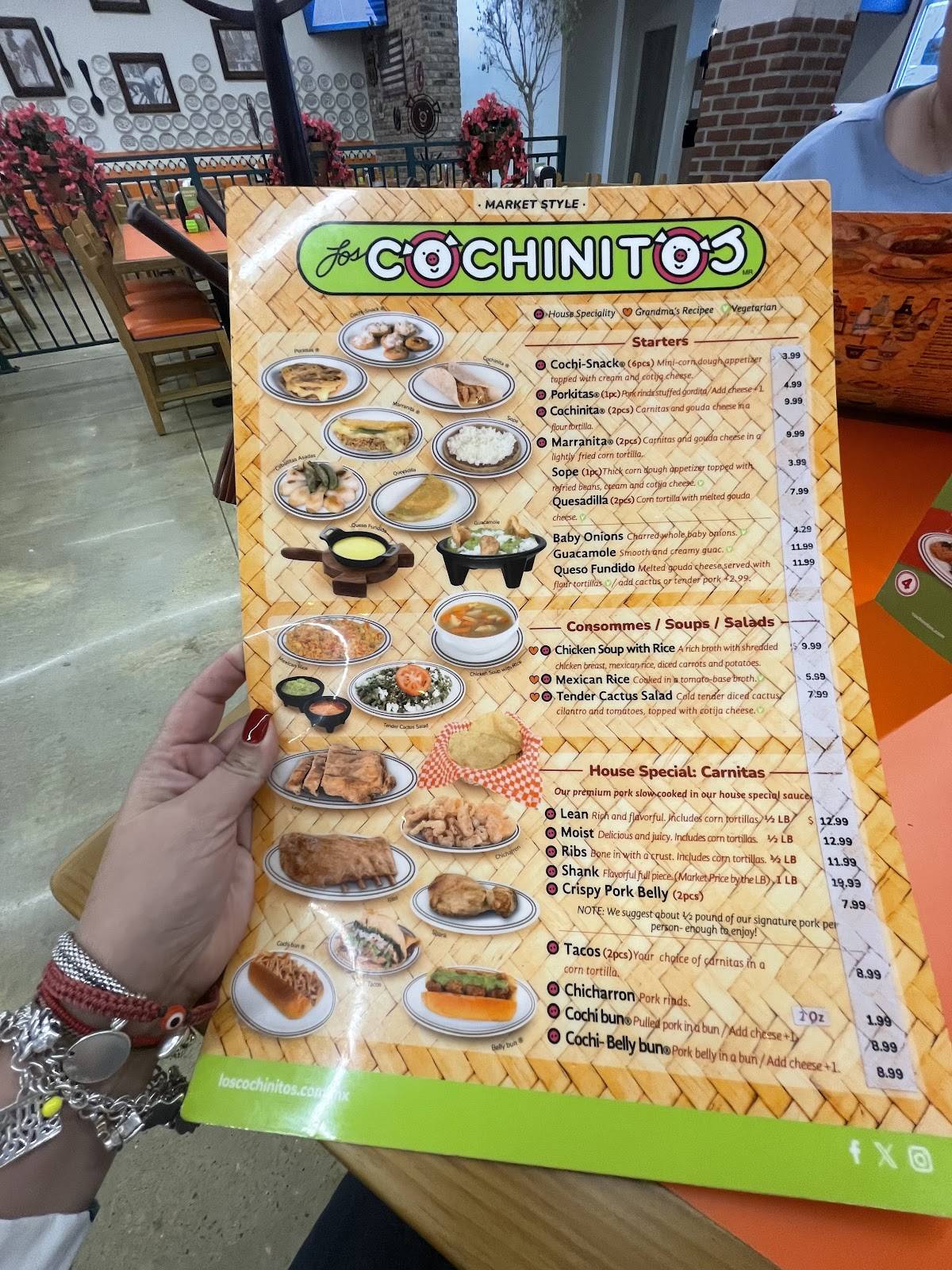 Los Cochinitos (Spring) меню