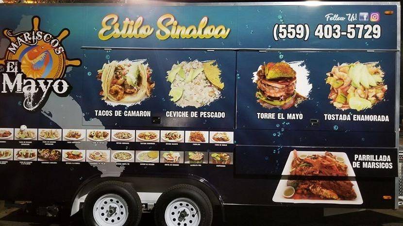 MARISCOS EL MAYO меню