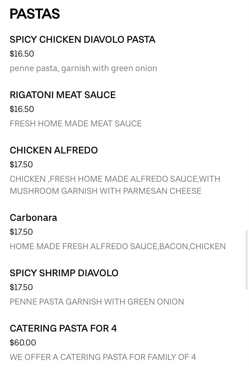MexiTaco Kitchen меню