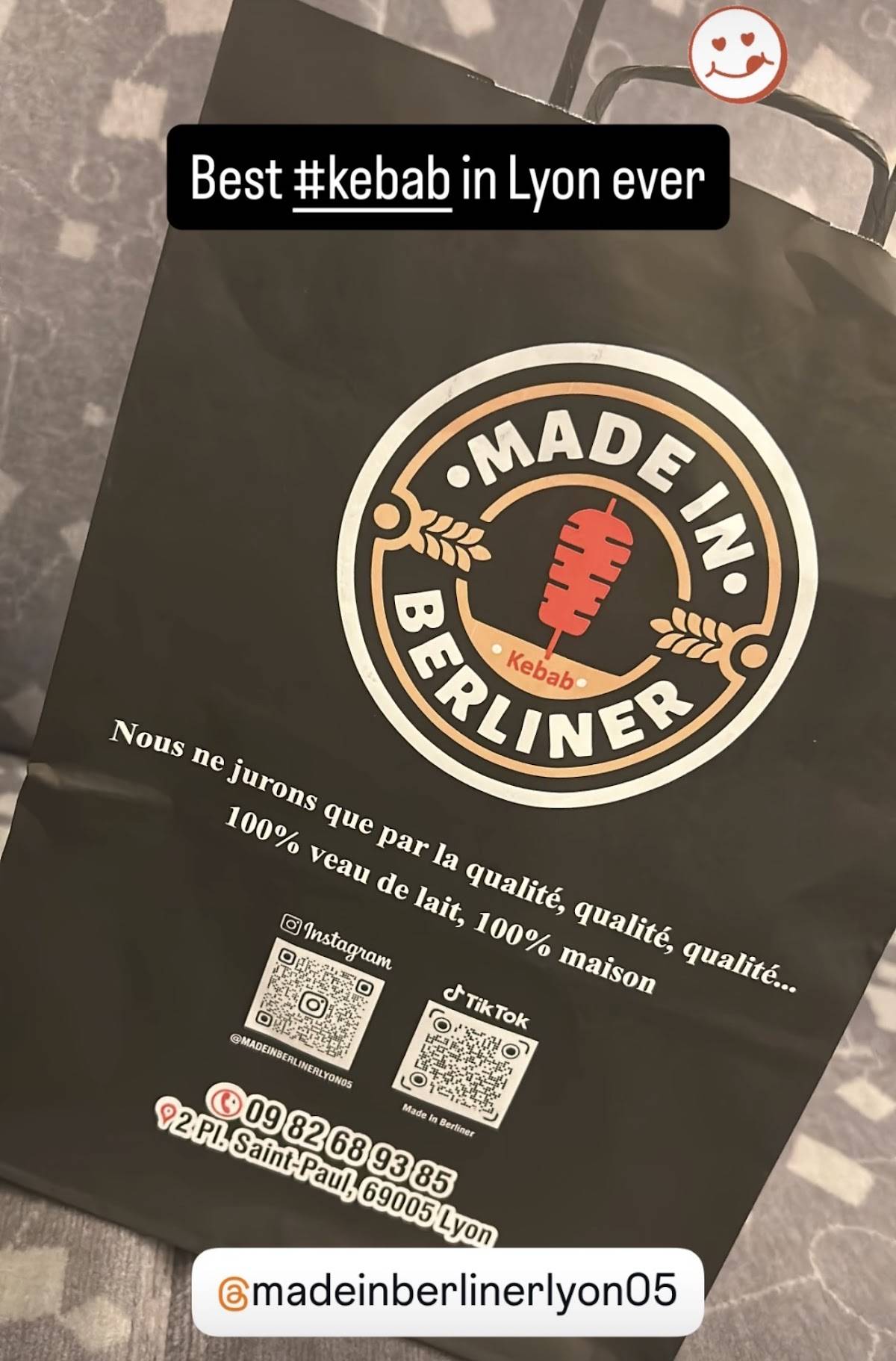 Made in Berliner меню
