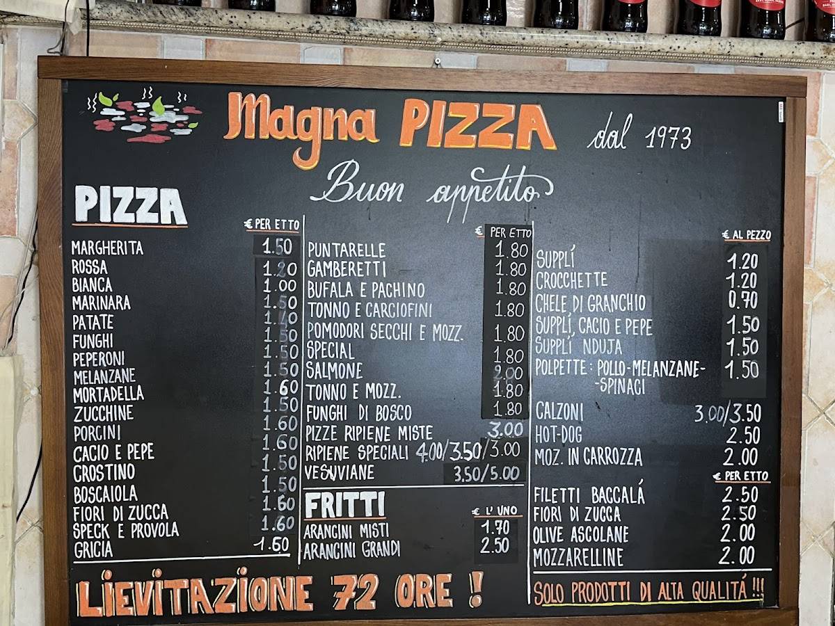 Magna Pizza меню