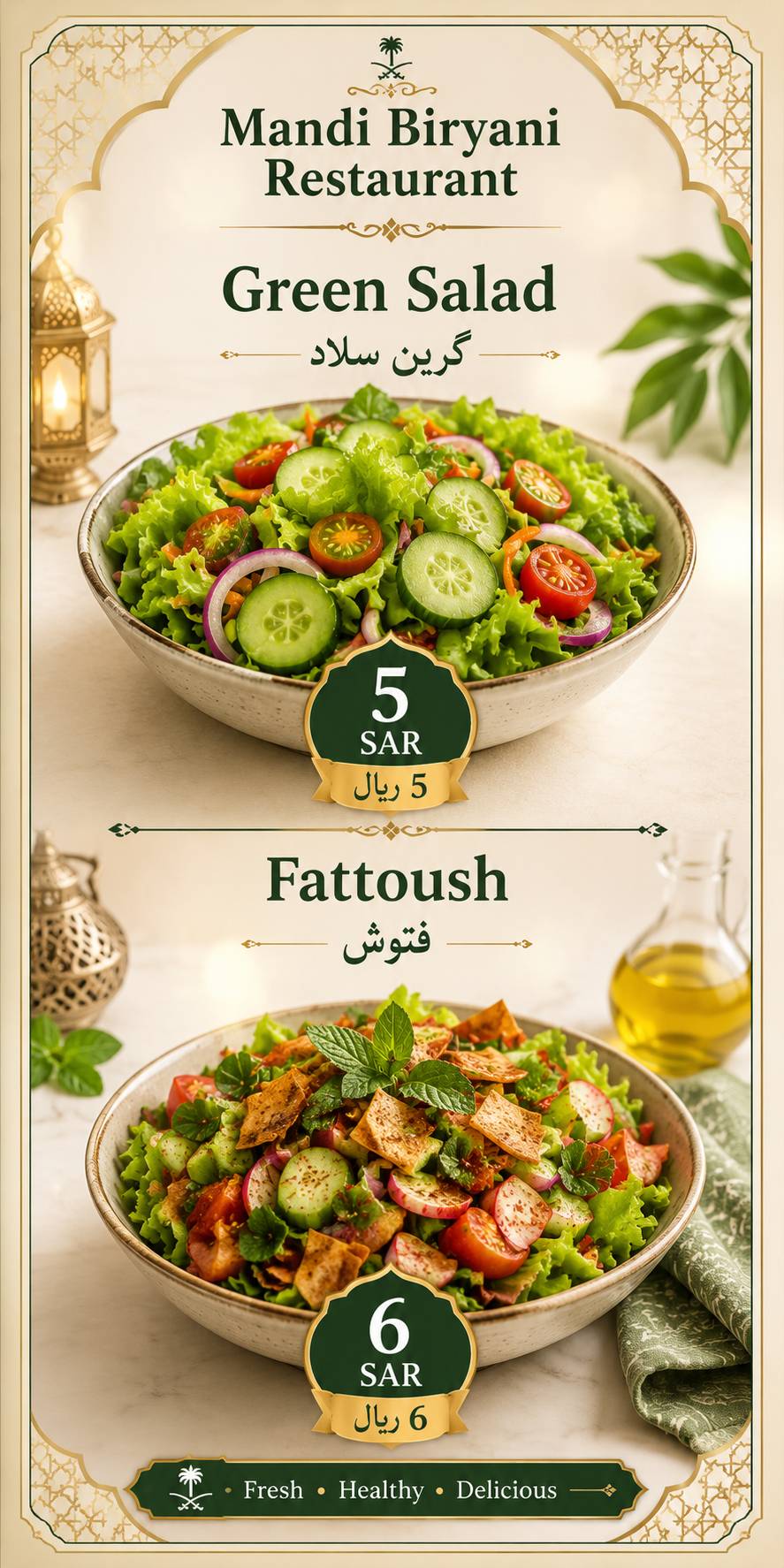 Mandi Biryani Restaurant меню