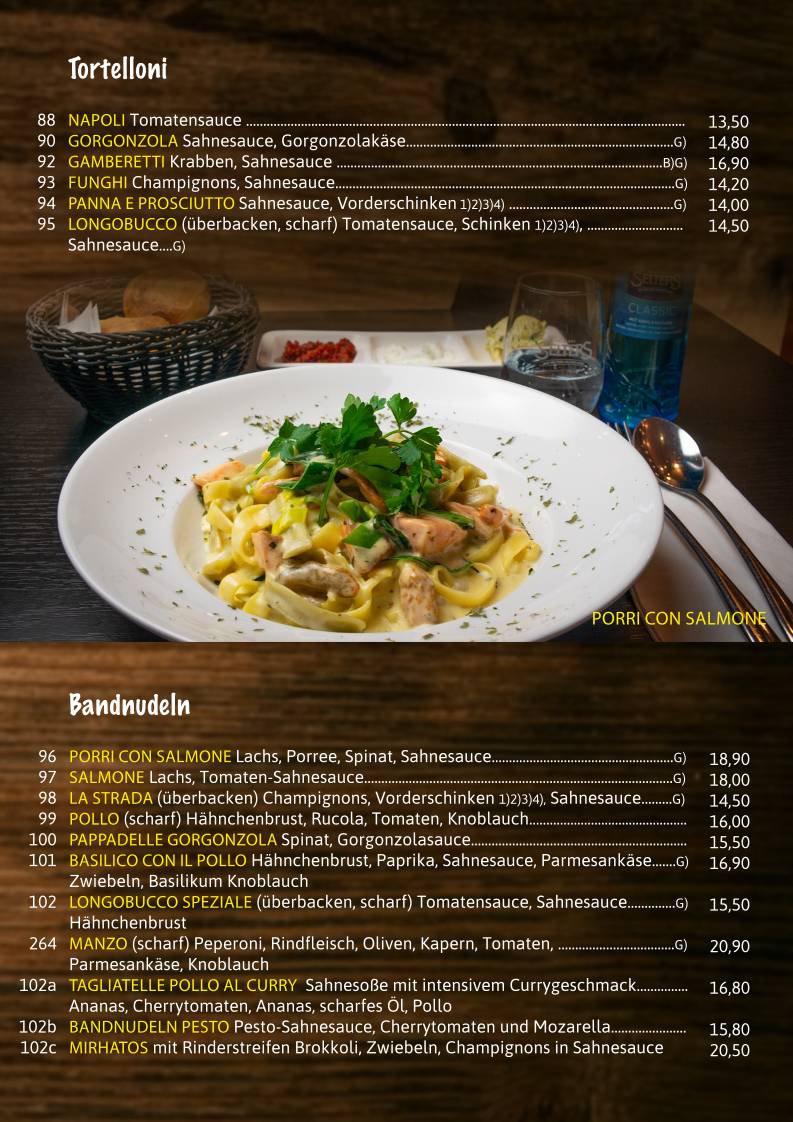 Mediterran меню
