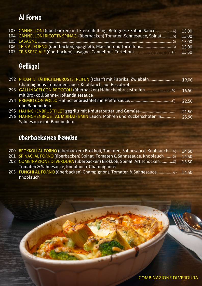 Mediterran меню