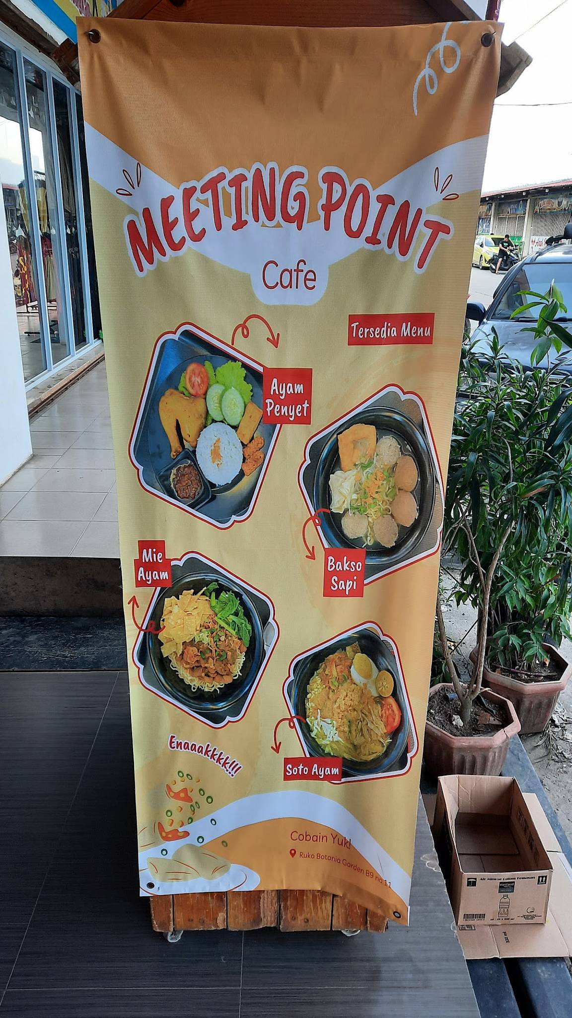 Meeting Point cafe - Botania меню