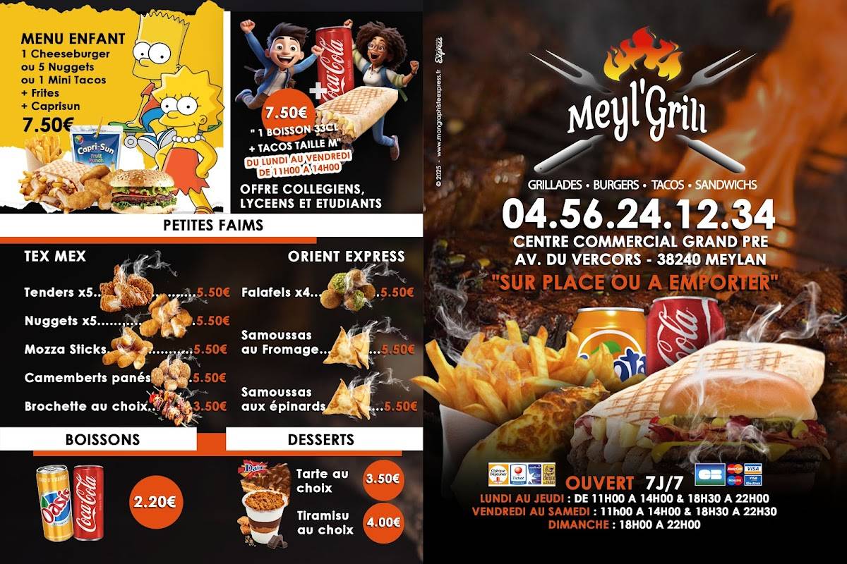 Meyl'grill меню