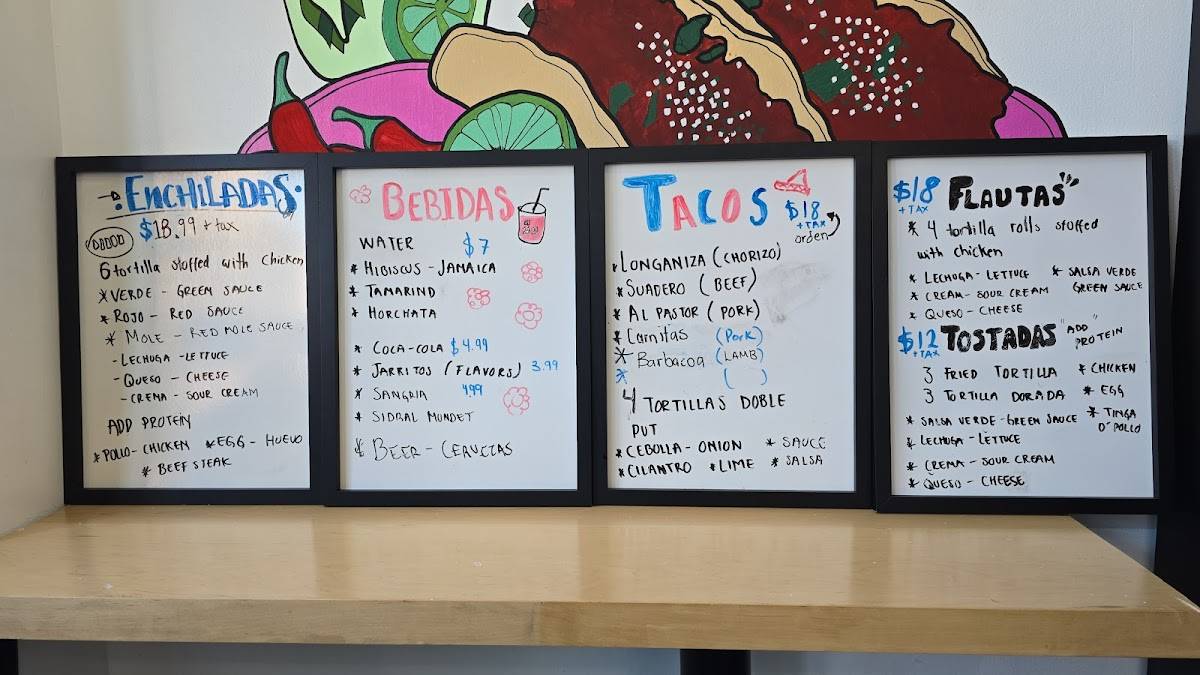 Mi Ranchito Cuisine меню