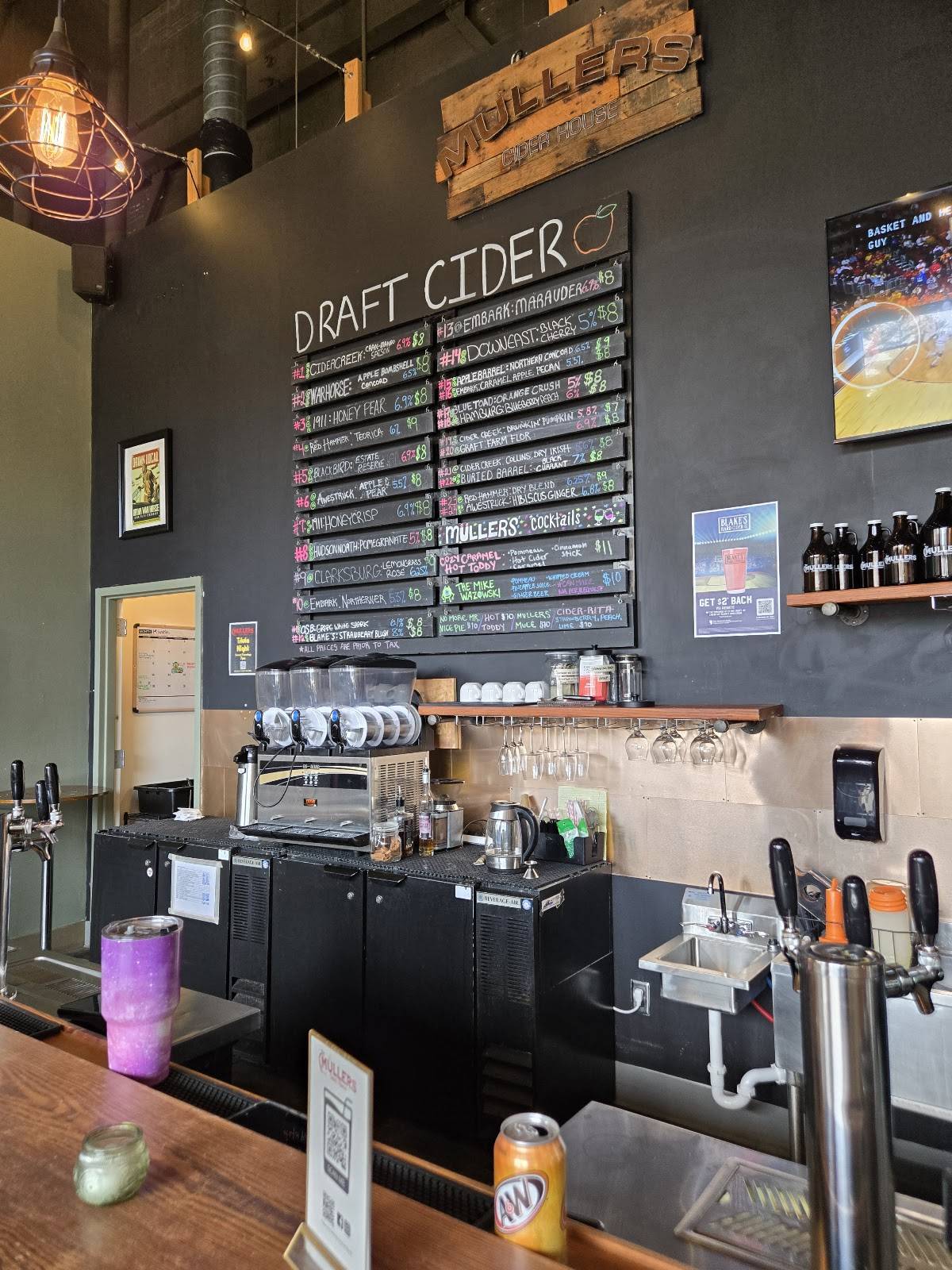 Mullers Cider House меню