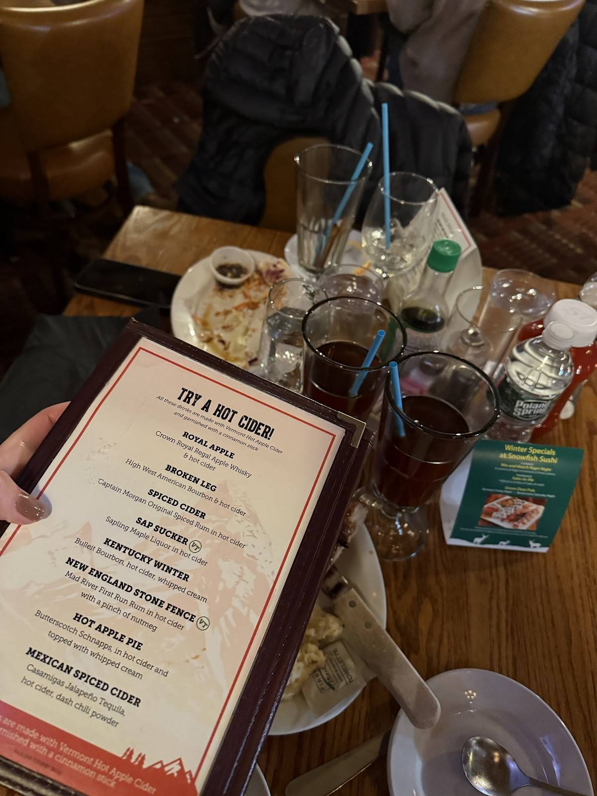 Mulligan's меню