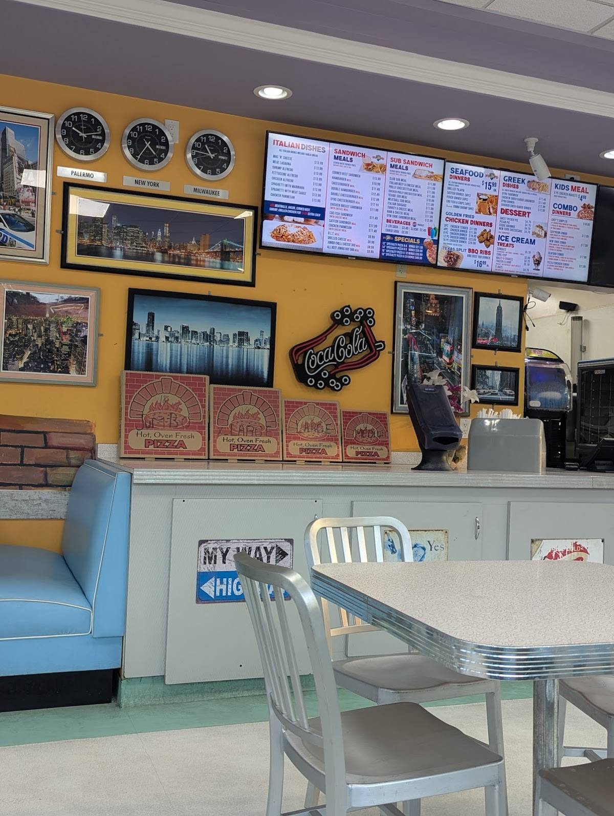 NYPD меню