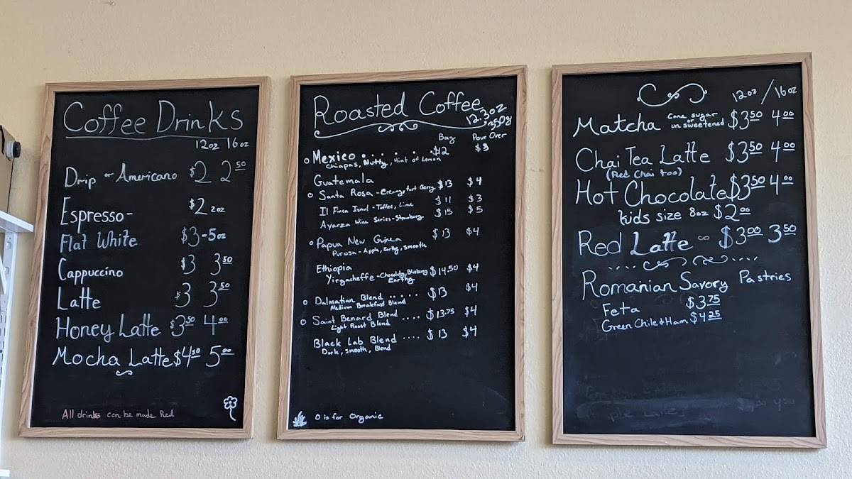 Oval Dogs Coffee меню