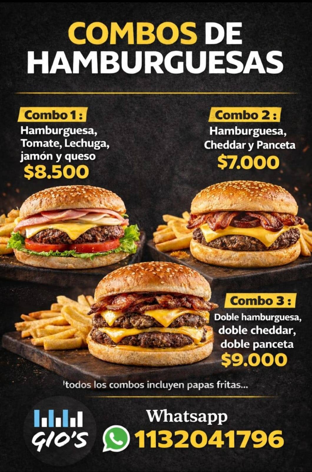 PIZZERÍA GIO'S меню