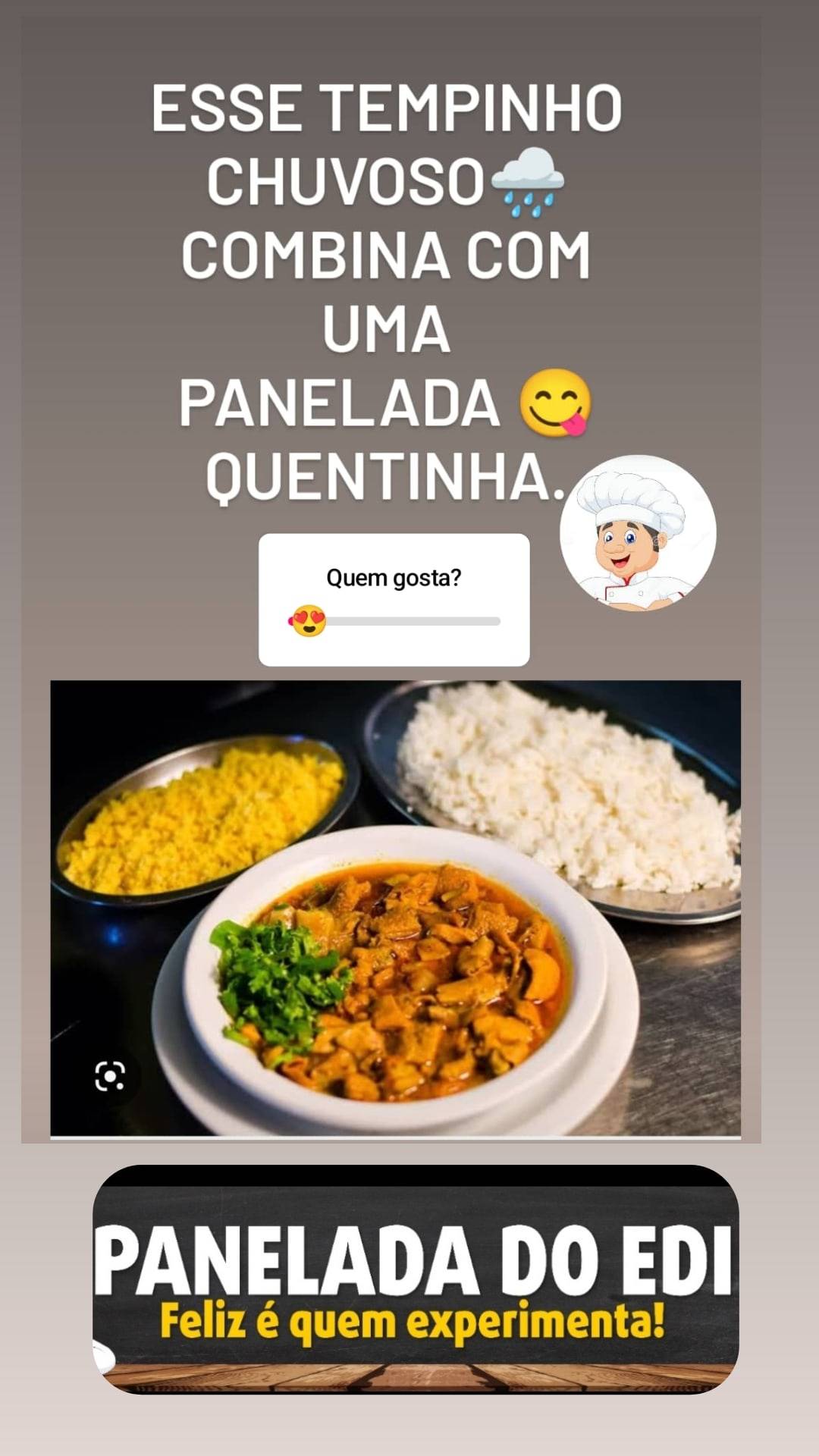 Panelada do Edi меню