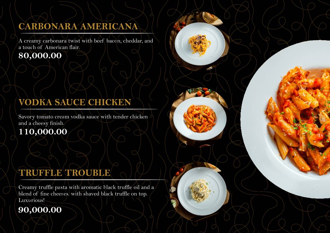 Pasta Box меню