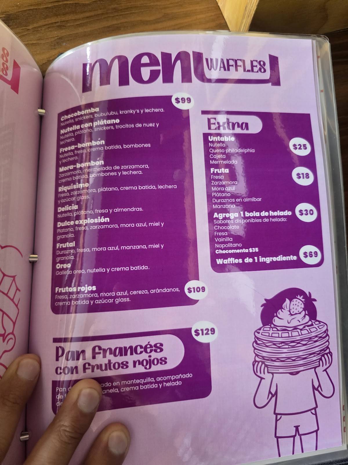 Pastes Roman меню