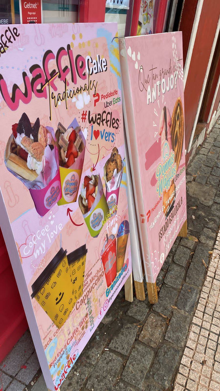PennisWaffles меню