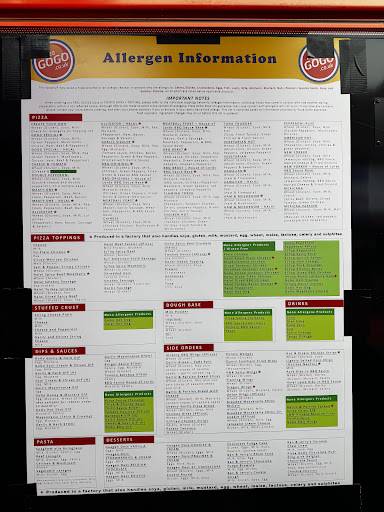 Pizza Go Go Crawley меню