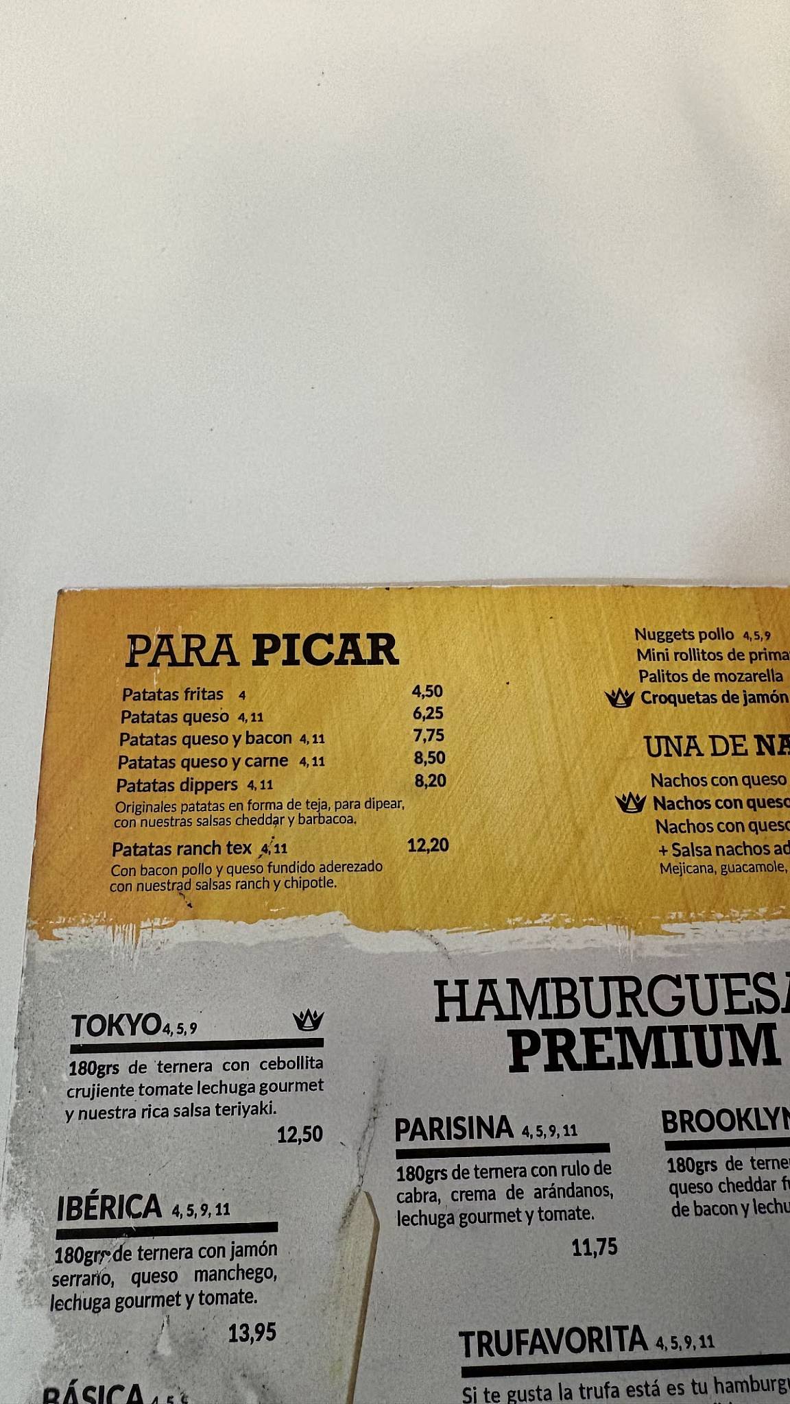 Pizzeria Yola меню