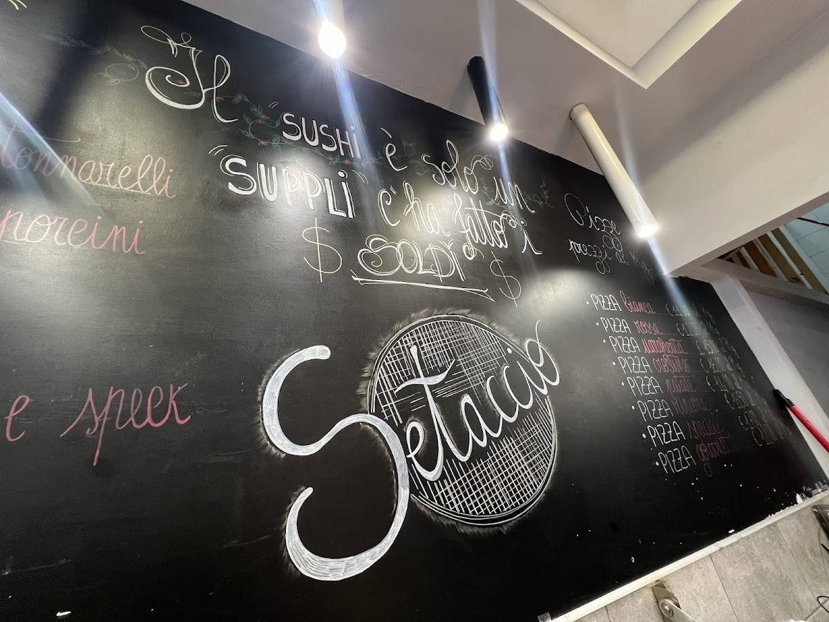 Pizzeria Setaccio меню