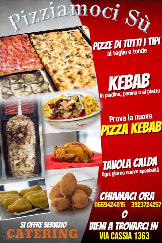 Pizziamoci su’ меню