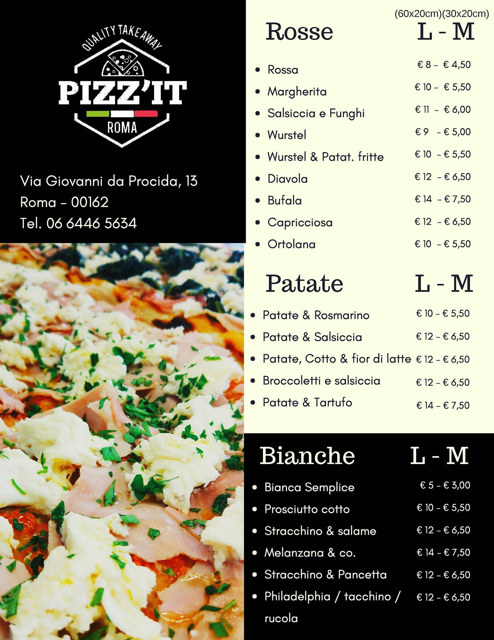 Pizz’it меню