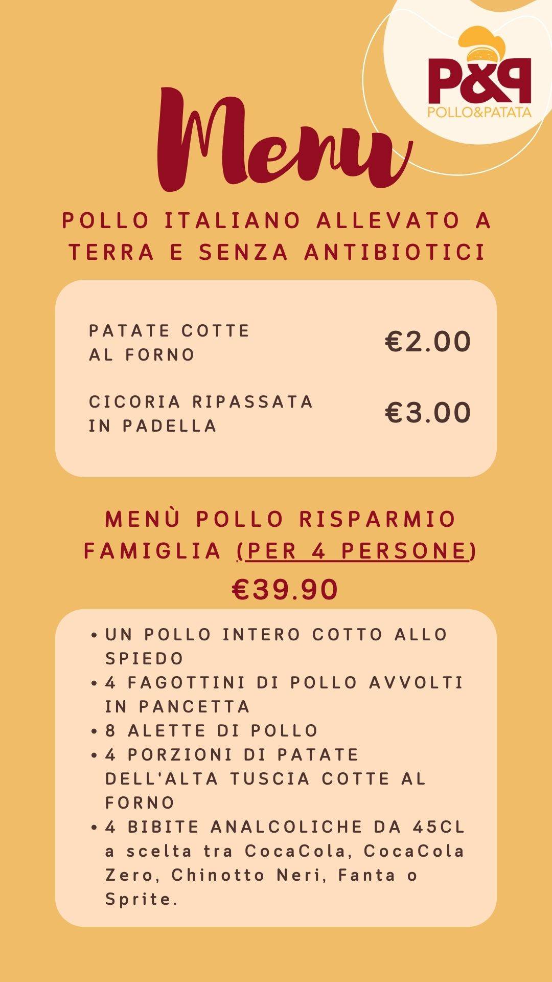 Pollo&Patata - Zona Piazza Fiume меню