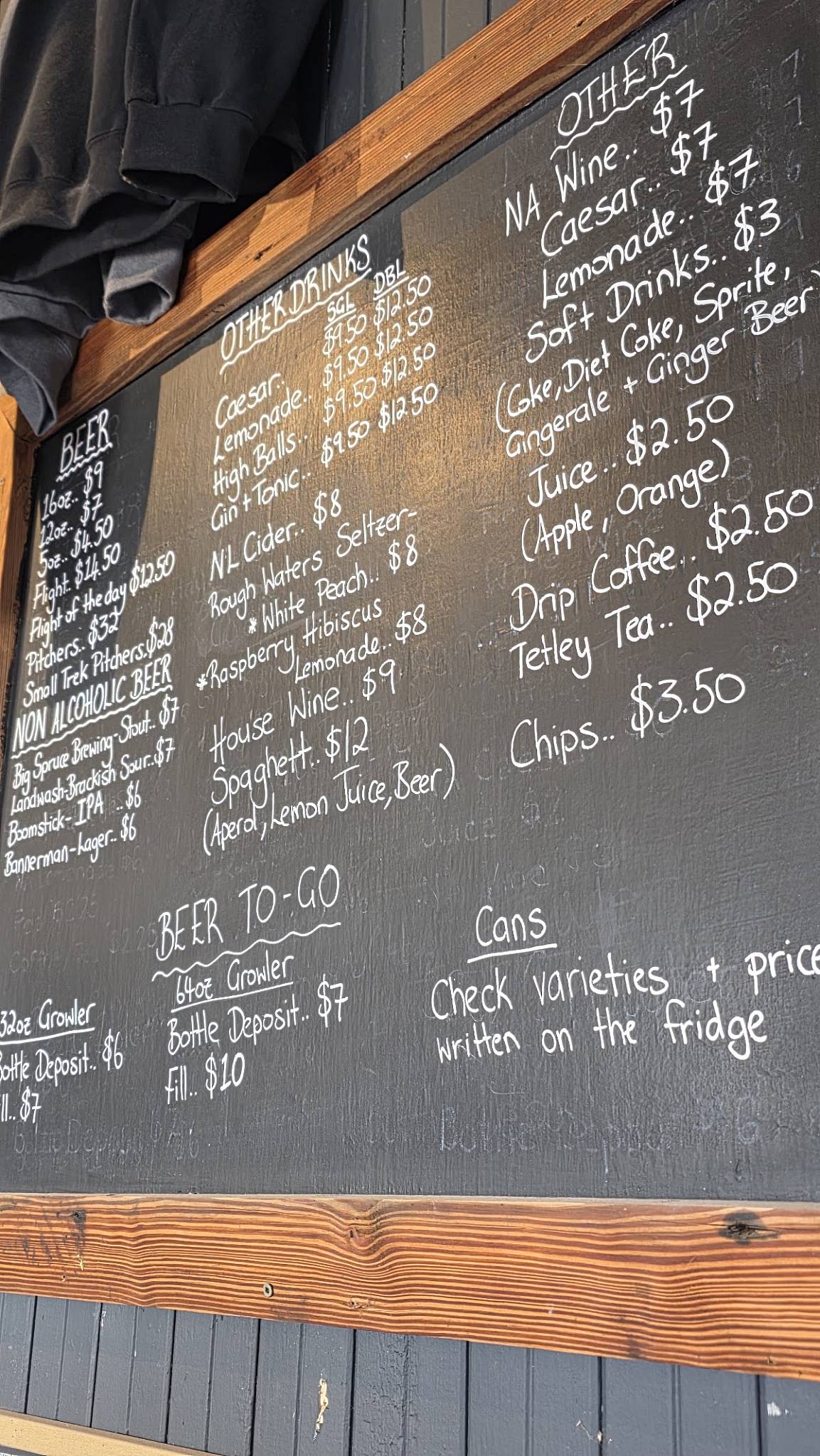 Port Rexton Brewery + Tap Room меню