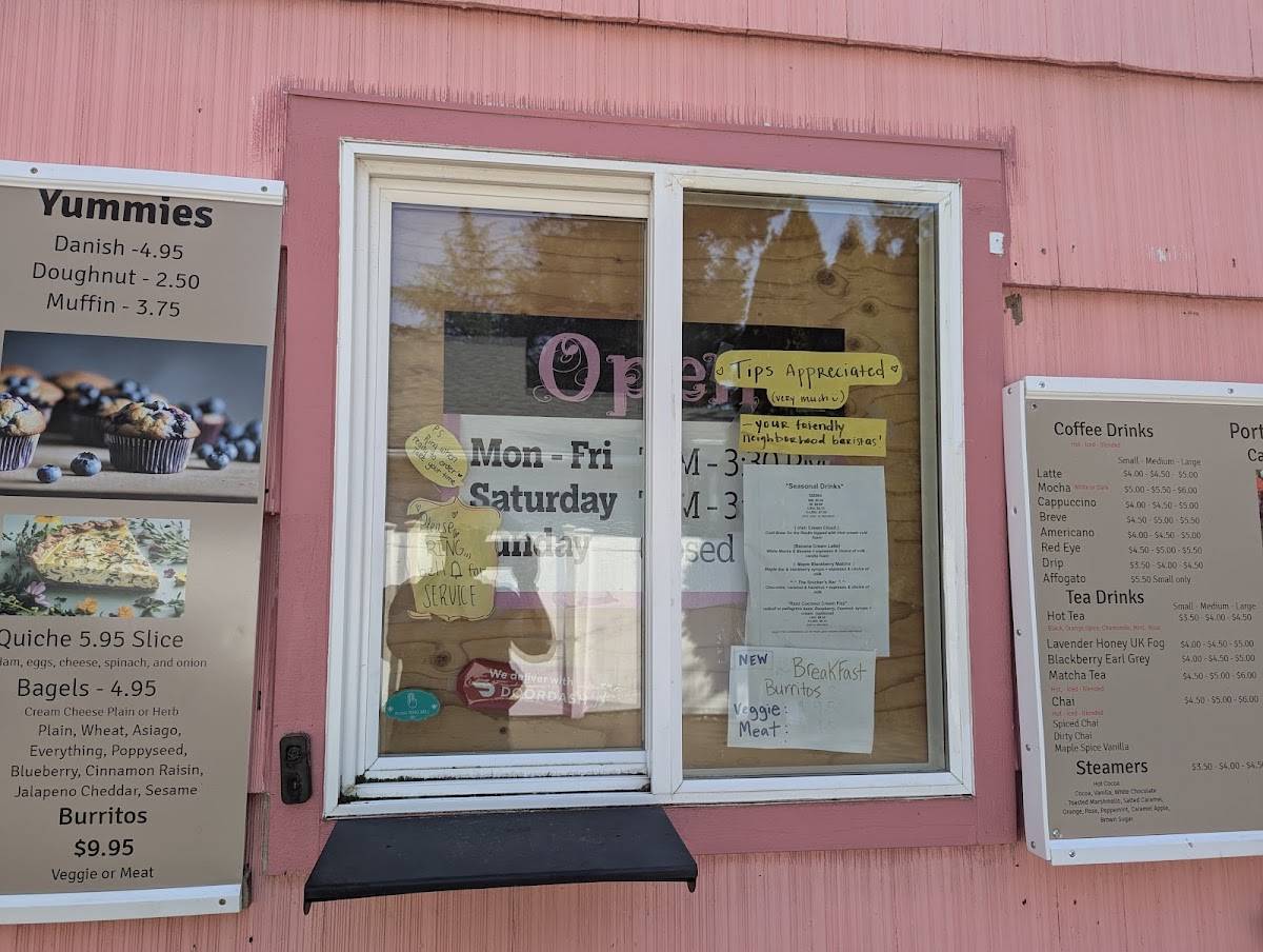 Portland Coffee Shop меню