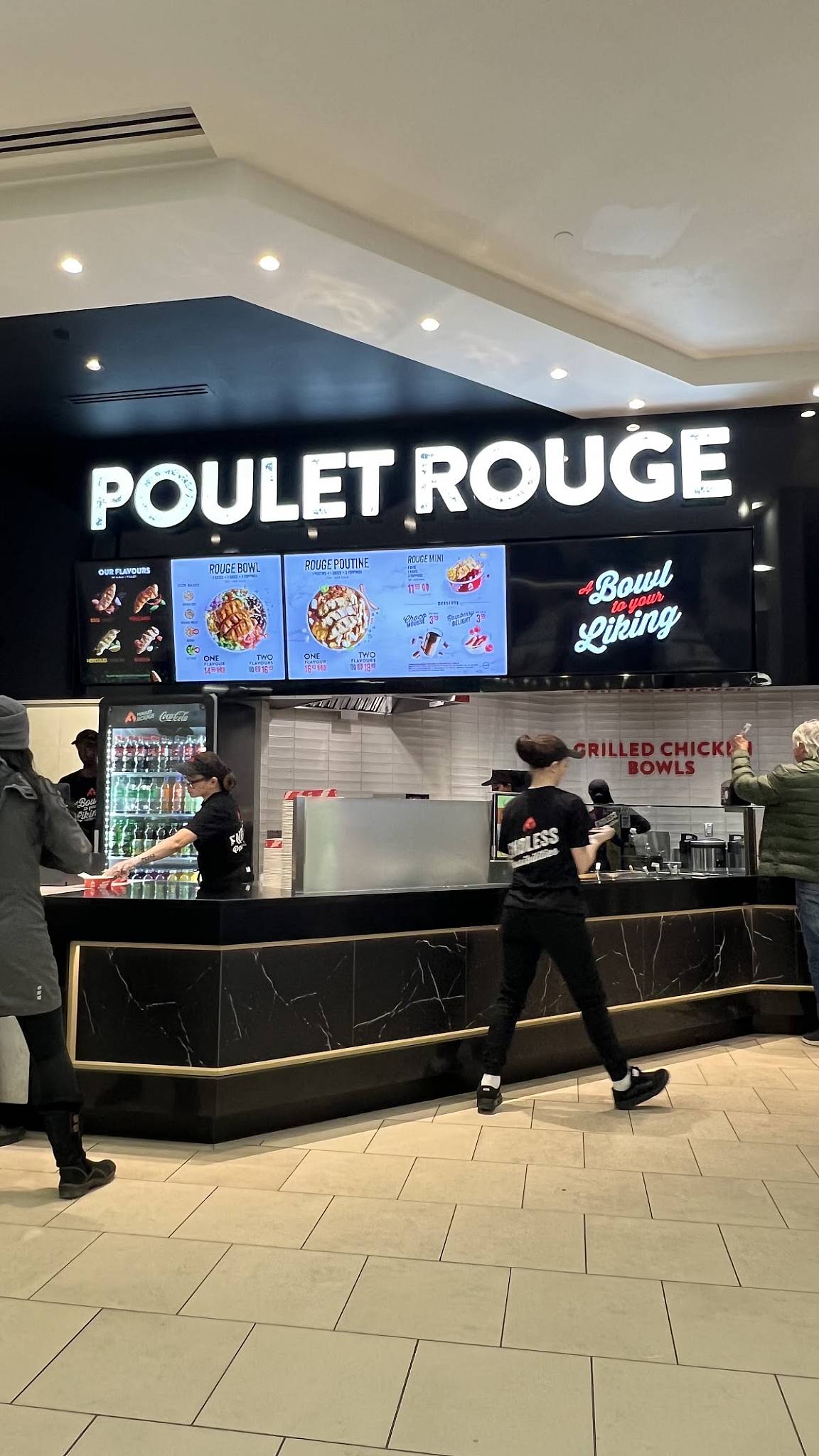 Poulet Rouge меню