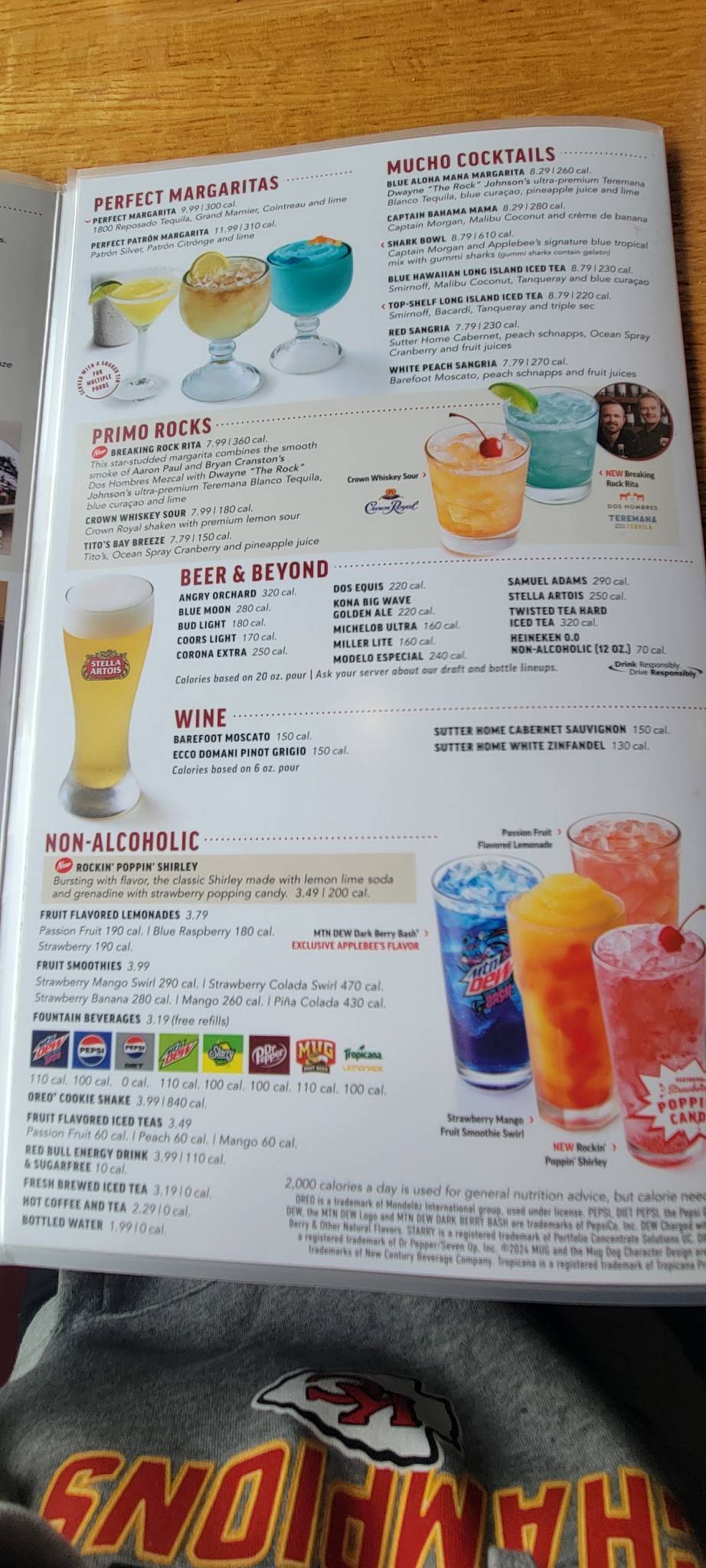 Applebee's Grill + Bar меню