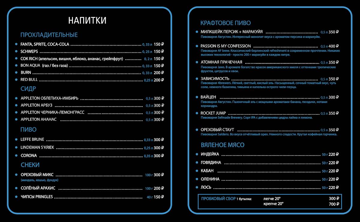 Философия меню