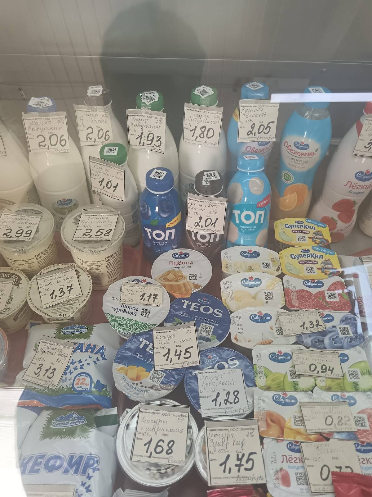 Публика меню