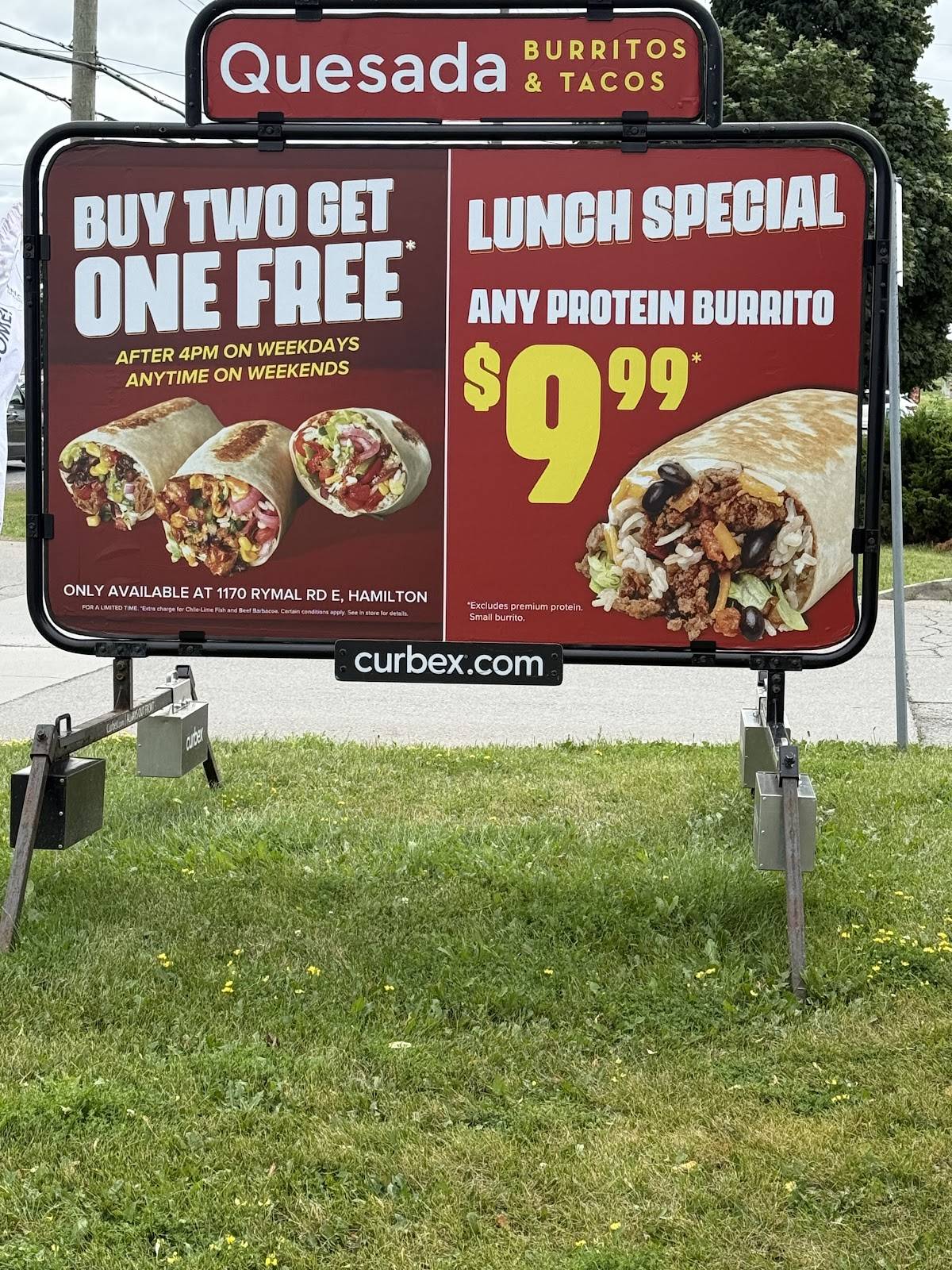 Quesada Burritos & Tacos меню
