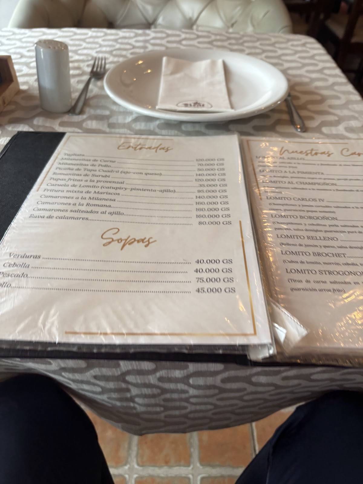 Real Restaurant меню